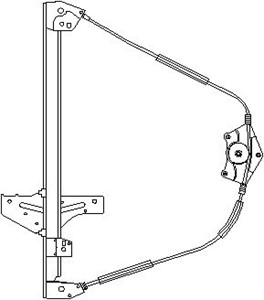 Vindusheis, Foran venstre, PEUGEOT 307, 307 Break, 307 SW, 9221 K1