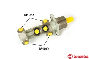 Hovedbremsesylinder, FIAT GRANDE PUNTO, PUNTO, PUNTO Skåp/halvkombi, 9948580, 9949542