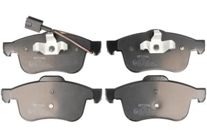 Bremseklosser sett, Framaksel, FIAT,LANCIA,OPEL,VAUXHALL, 1605164, 77364929, 77365396, 95511378