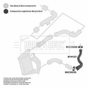 Ladeluftslange, Foran, Nede, Venstre, AUDI A4 B5, A4 B5 Avant, VW PASSAT B5, PASSAT B5 Variant, 058145856D, 058145856K