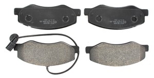 Bremseklosser sett, Bakaksel, NISSAN,OPEL,RENAULT,VAUXHALL, 04421 289, 095507110, 44 06 008 66R, 44 06 239, 44 21 289, 440600941R, 45028