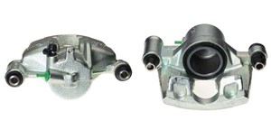 Bremsecaliper, Framaksel, Foran akselen, Venstre, MERCEDES-BENZ VITO Buss [W638], VITO Skåp [W638], V-KLASS [638/2], 001 420 62 83, 901