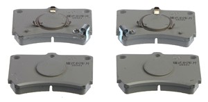 Bremseklosser sett, Framaksel, MAZDA 323 III, 323 Hatchback III, 323 Station Wagon III, B0953328Z, BG3449280A, BG3549280, BL533328Z, BL5
