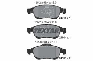 Bremseklosser sett, Framaksel, DACIA,NISSAN,RENAULT, 410300379R, 4106000Q1B, 4106000Q1C, 4106000Q1L, 410600379R, 410601306R, 410603172R,