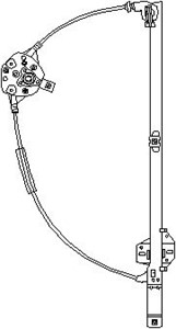 Vindusheis, Foran høyre, VW TRANSPORTER Buss IV, TRANSPORTER Flak/chassi IV, TRANSPORTER Skåp IV, 701 837 502D, 701 837 502F