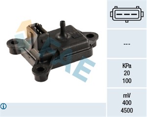 Sensor, sugerørtrykk, Brennstoffledning, ALFA ROMEO,CITROËN,FIAT,IVECO,LANCIA,PEUGEOT, 0003897991, 0003936569, 0003936870, 0005940898, 0