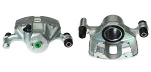 Bremsecaliper, Framaksel, Foran akselen, Venstre, HYUNDAI i10 I, i20 I, 58110-0X300, 58110-1J600, 58180-0XA00, 58180-1JA60