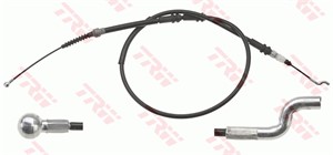 Kabel, parkeringsbremse, Bak, Bakre venstre, Høyre bak, Høyre, Venstre, VW, 7H1 609 701 F