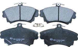 Bremseklosser sett, Foran, MITSUBISHI CARISMA, CARISMA Sedan, COLT VI, COLT CZC Cabriolet VI, SMART FORFOUR, VOLVO S40 I, V40 Kombi, 3 0