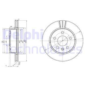 Bremseskive, Framaksel, MERCEDES-BENZ VITO Buss [W638], VITO Skåp [W638], V-KLASS [638/2], 638 421 0112, 638 421 011205, A638 421 0112,