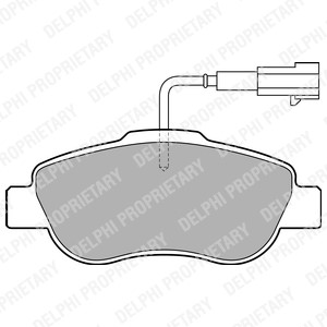 Bremseklosser sett, FIAT 500, 500 C, PANDA, PANDA Skåp/halvkombi, FORD KA, 0006001073130, 1559697, 1736937, 1778384, 6001073130, 7177005