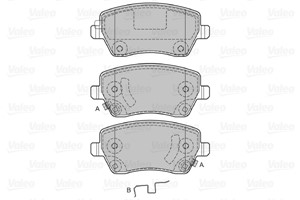 Bremseklosser sett, Framaksel, NISSAN MICRA IV, OPEL AGILA, SUZUKI SPLASH, SWIFT III, VAUXHALL AGILA Mk II, 4708239, 4711040, 5581062J00