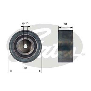 Styrerulle-kilerem tannrem, AUDI,CHRYSLER,DODGE,JEEP,MITSUBISHI,SEAT,SKODA,VW, 03G 109 244, 03G109244, 68000817AA, MN980107