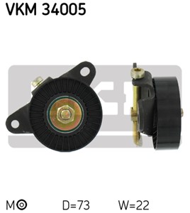 Strammerull, kilerem med ribber, FORD,MAZDA, 1004961, 1053684, 1089679, 1E07-15-930B, 96FF 19A216 AE, 96FF 19A216 AF