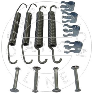 Tilbehørsett, bremsesko, bakaksel begge sider, ABARTH,FIAT,LANCIA,SEAT, 0755 0610, 755 0610, 945061000000