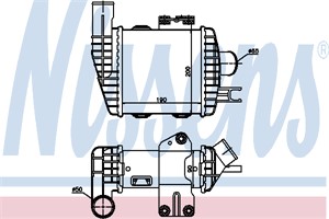 Ladeluftkjøler, HYUNDAI TUCSON, TUCSON Skåp/SUV, KIA SPORTAGE II, SPORTAGE VAN II, 28271-27250, 28271-27251