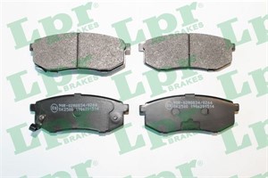 Bremseklosser sett, Bakaksel, HYUNDAI GALLOPER I, GALLOPER II, KIA JOICE, 53302M2A01, 58302M2A01