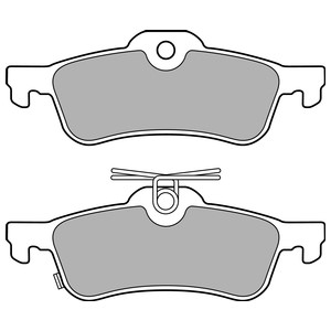 Bremseklosser sett, HONDA CIVIC IX, CIVIC Sedan IX, CIVIC Tourer IX, 43022TV0E00, 43022-TV0-E01, 43022TV8E00, 43022TV8E01