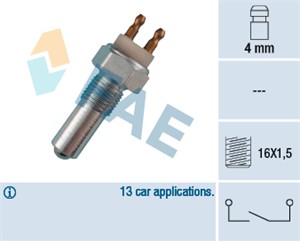 Bryter, ryggelys, FORD FIESTA II, FIESTA Skåp/halvkombi, 6031219, 77 FG 15520 AA