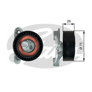 Strammerull, kilerem med ribber, SEAT,SKODA,VW, 04C 145 299 B