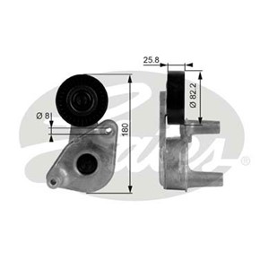 Strammerull, kilerem med ribber, HYUNDAI,KIA, 25281-37101, 25281-37120