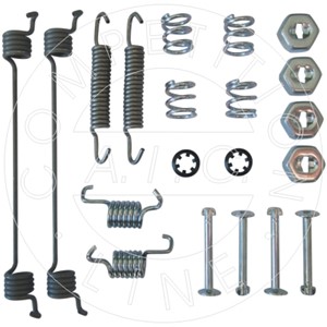 Tilbehørsett, bremsesko, bakaksel begge sider, CITROËN,PEUGEOT,RENAULT, 421 0651, 4308.52, 7700 651 000, 7701 202 347, 9565 9472, 9570 6