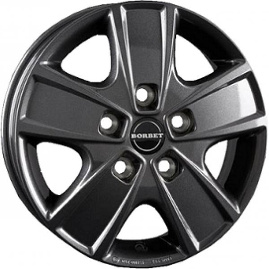 Borbet Cwg Anthracite Dark 6/16 5/118 ET68 B71.1