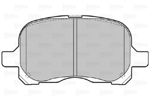 Bremseklosser sett, Framaksel, TOYOTA CELICA Coupé, COROLLA, COROLLA Compact, COROLLA Kombi, COROLLA Liftback, COROLLA Sedan, 04465-1224