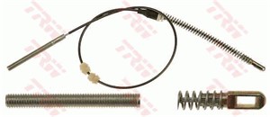 Kabel, parkeringsbremse, Bak, Venstre, OPEL VECTRA A, VECTRA A Halvkombi, VAUXHALL CAVALIER Mk Halvkombi III, CAVALIER Mk Sedan III, 5 2