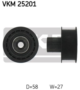 Styrerulle-kilerem tannrem, OPEL, 6 36 422, 90264022