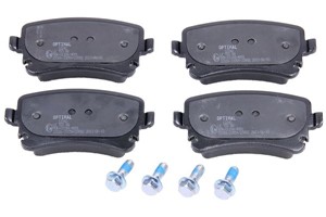 Bremseklosser sett, Bakaksel, AUDI,VW, 4B3698451, 4B3698451A, 4E0698451A, 4E4698451A, 4F0698451, 4F0698451C, 4F0698451F, 4F0698451G, 4F0