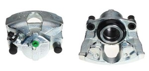 Bremsecaliper, Framaksel, Foran akselen, Venstre, HONDA ACCORD VII, ACCORD Tourer VII, 45001-SEA-E01