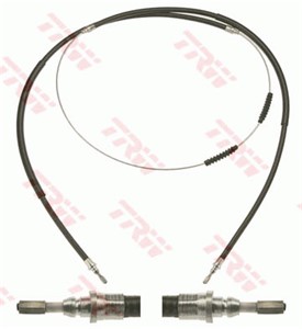 Kabel, parkeringsbremse, Bak, Bakre venstre, Høyre bak, Høyre, Venstre, CITROËN,FIAT,PEUGEOT, 1329845080, 1339394080, 1339676080, 4745 W