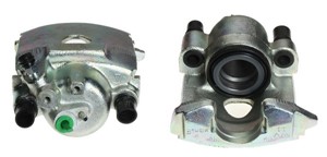 Bremsecaliper, Framaksel, Foran akselen, Venstre, SEAT,SKODA,VW, 6N0 615 123B