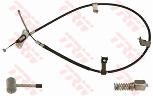 Kabel, parkeringsbremse, Bak, Høyre, HONDA HR-V, 47510-S2H-003, 47510-S2H-013