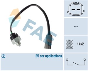 Bryter, ryggelys, MAZDA 2, 3, 3 Sedan, 323 F VI, 323 S VI, DEMIO, PREMACY, F5E1-17-640A, F5E1-17-640B