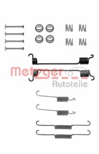 Tilbehørsett, bremsesko, Bakaksel, NISSAN MICRA II, 44084-99B25, 44091-99B25