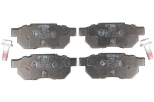 Bremseklosser sett, Bakaksel, HONDA ACCORD III, ACCORD Aerodeck III, CIVIC Hatchback IV, CIVIC Sedan IV, CRX II, PRELUDE III, 43022SD293