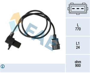 Impulsgiver, veivaksel, ALFA ROMEO 164, KIA SEPHIA, SEPHIA Sedan, SHUMA I, SHUMA Sedan, 0K23B-18-891, 0K2B1-18-891, 0K2B3-18-891, 605607