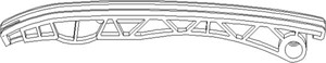 Spenneskinne, styringskjede, Høyre, ALFA ROMEO,CITROËN,FIAT,FORD,LANCIA,OPEL,PEUGEOT,VAUXHALL, 06 42 064, 06 42 692, 0829 G7, 1 539 619,