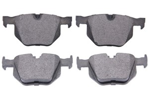 Bremseklosser sett, Bakaksel, BMW 5 [E60], 5 Touring [E61], 6 [E63], 6 Cabriolet [E64], 3421 6 762 907, 3421 6 762 908, 3421 6 763 043,