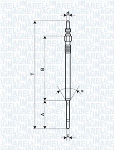 Glødeplugg, CITROËN,FIAT,IVECO,PEUGEOT, 27600323, 279715409903, 500351992, 50038789, 5960 A3, 5960 A4, 5960 K4, 71772817