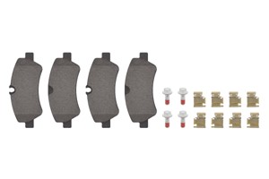 Bremseklosser sett, Bakaksel, FORD, 1 763 916, 1 829 395, 1 840 037, 1 916 327, 2 006 029, BK212M008AA, BK212M008AB, BK212M008AC, MEBK2J