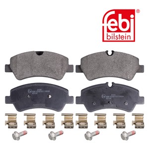 Bremseklosser sett, Bakaksel, Framaksel, FORD, 1 763 916, 1 829 395, 1 829 400, 1 840 037, 1 840 479, BK212M008AA, BK212M008AB, BK212M00