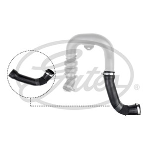 Ladeluftslange, FORD RANGER, 1722304, 1726981, 1921339, 2136668, 5222801, 5338249, AB39 6C646 ED, AB39-6C646-BC, AB39-6C646-BD, AB39-6C6