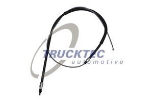 Kabel, parkeringsbremse, Bakre venstre, Høyre bak, BMW 3 [E90], 3 Cabriolet [E93], 3 Coupé [E92], 3 Touring [E91], 34 40 6 760 444, 34 4