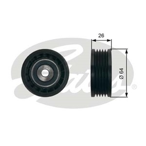 Strammerull, kilerem med ribber, RENAULT MASTER Buss II, MASTER Skåp II, 4500041, 7700300378, 9160341