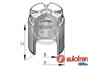 Stempel, bremseklave, Bakaksel, MAZDA CX-3, D1Y12699Z