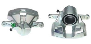 Bremsecaliper, Framaksel, Foran akselen, Venstre, CITROËN,PEUGEOT, 16 104 281 80, 1651764880