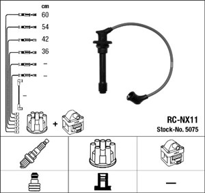Tennledningssett, NISSAN,SEAT, 0813035, 093179235, 13117292, 1N03-18-140, 22440-0M802, 22440-0M810, 22440-0M811, 22440-0M815, 22440-1N51